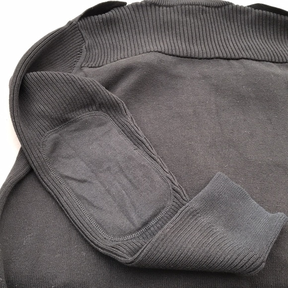 NWT!!! EXPRESS Full- Zip front, mock neck sweater. Size M . Color Black . - Picture 6 of 6